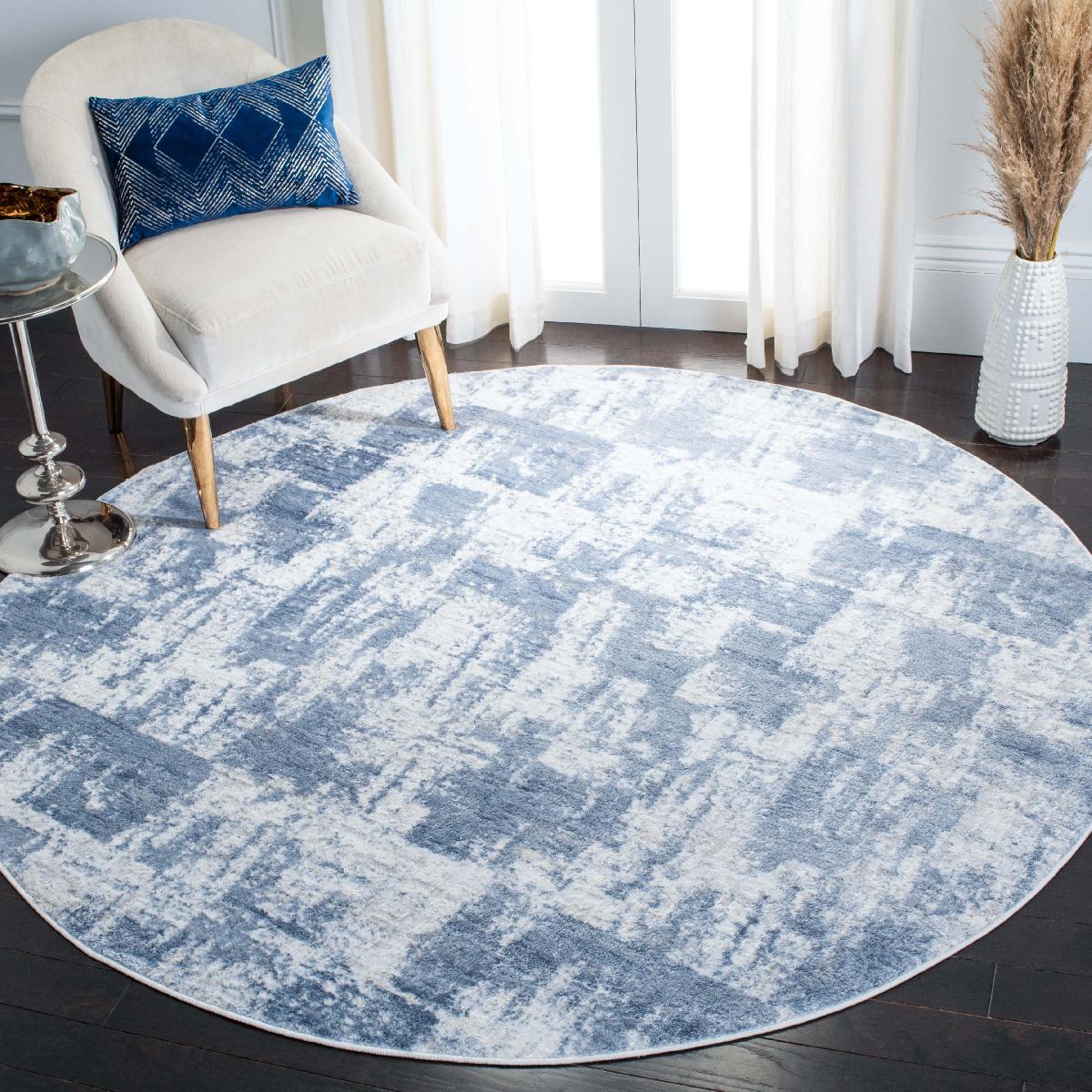 Safavieh AMELIA 786 Rug, ALA786 - IVORY / BLUE