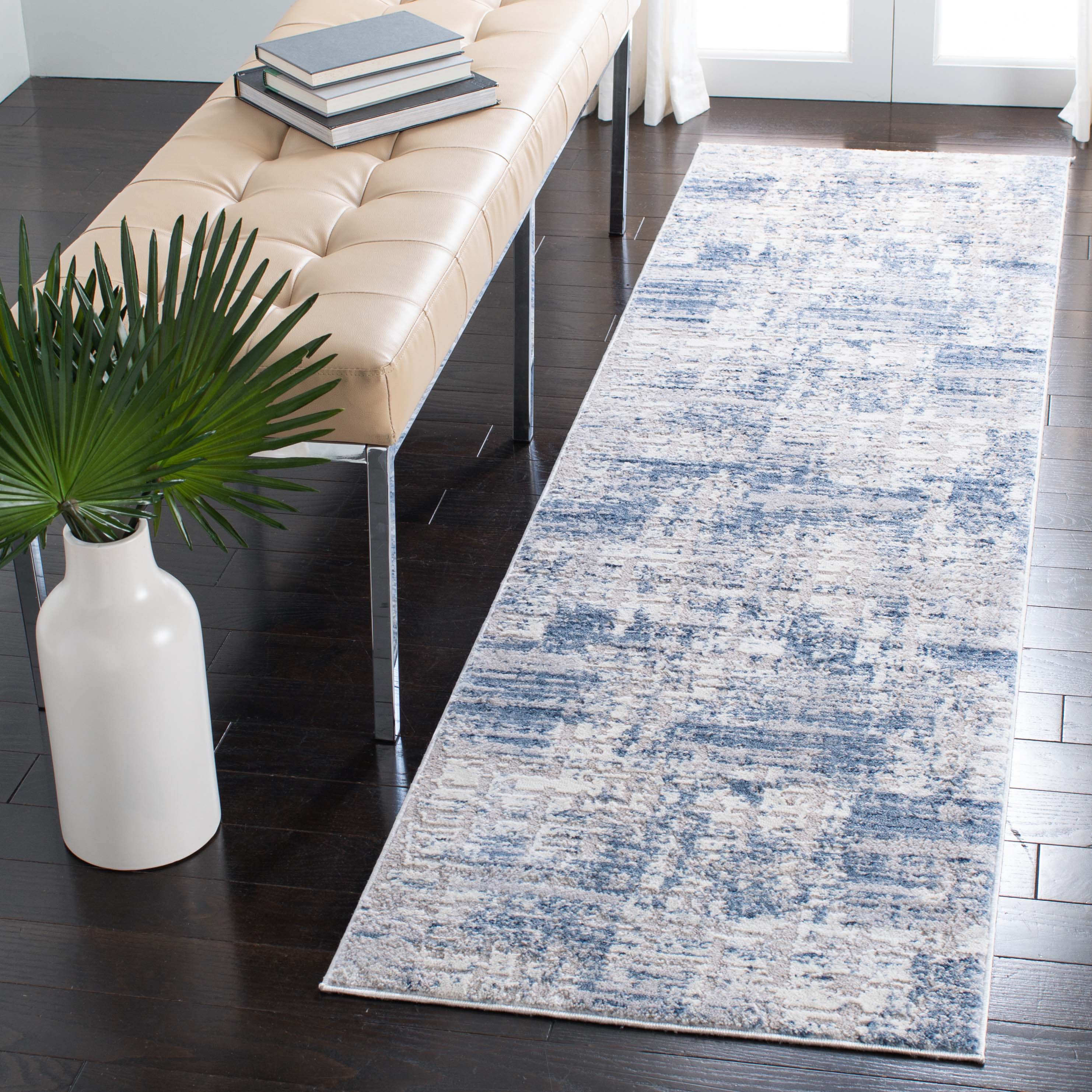 Safavieh AMELIA 786 Rug, ALA786 - BLUE / GREY