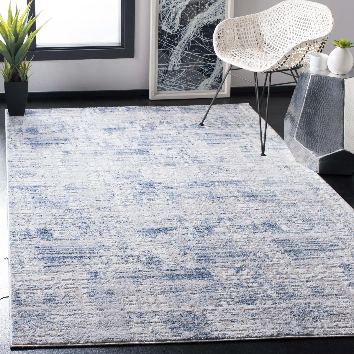 Safavieh AMELIA 786 Rug, ALA786 - BLUE / GREY