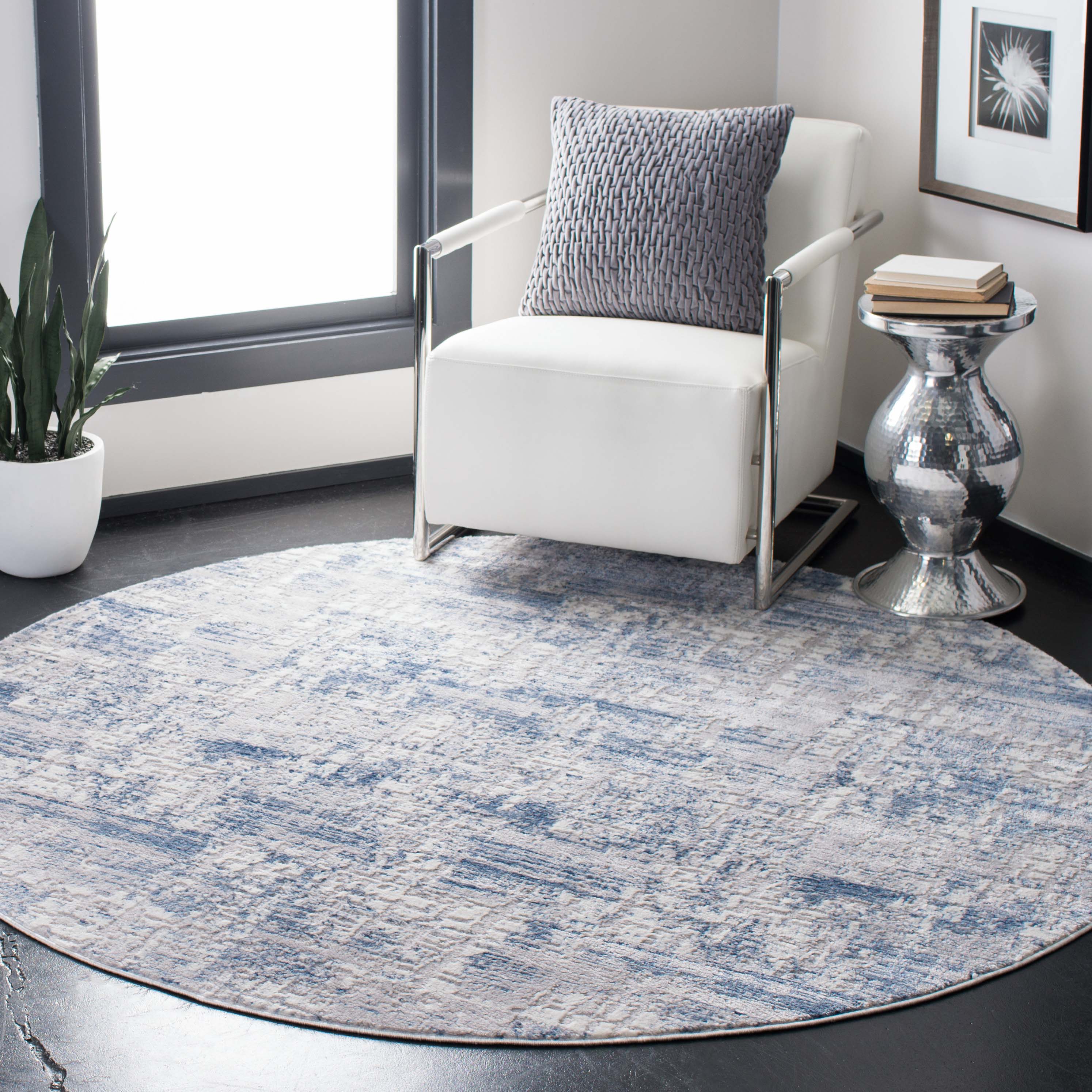 Safavieh AMELIA 786 Rug, ALA786 - BLUE / GREY