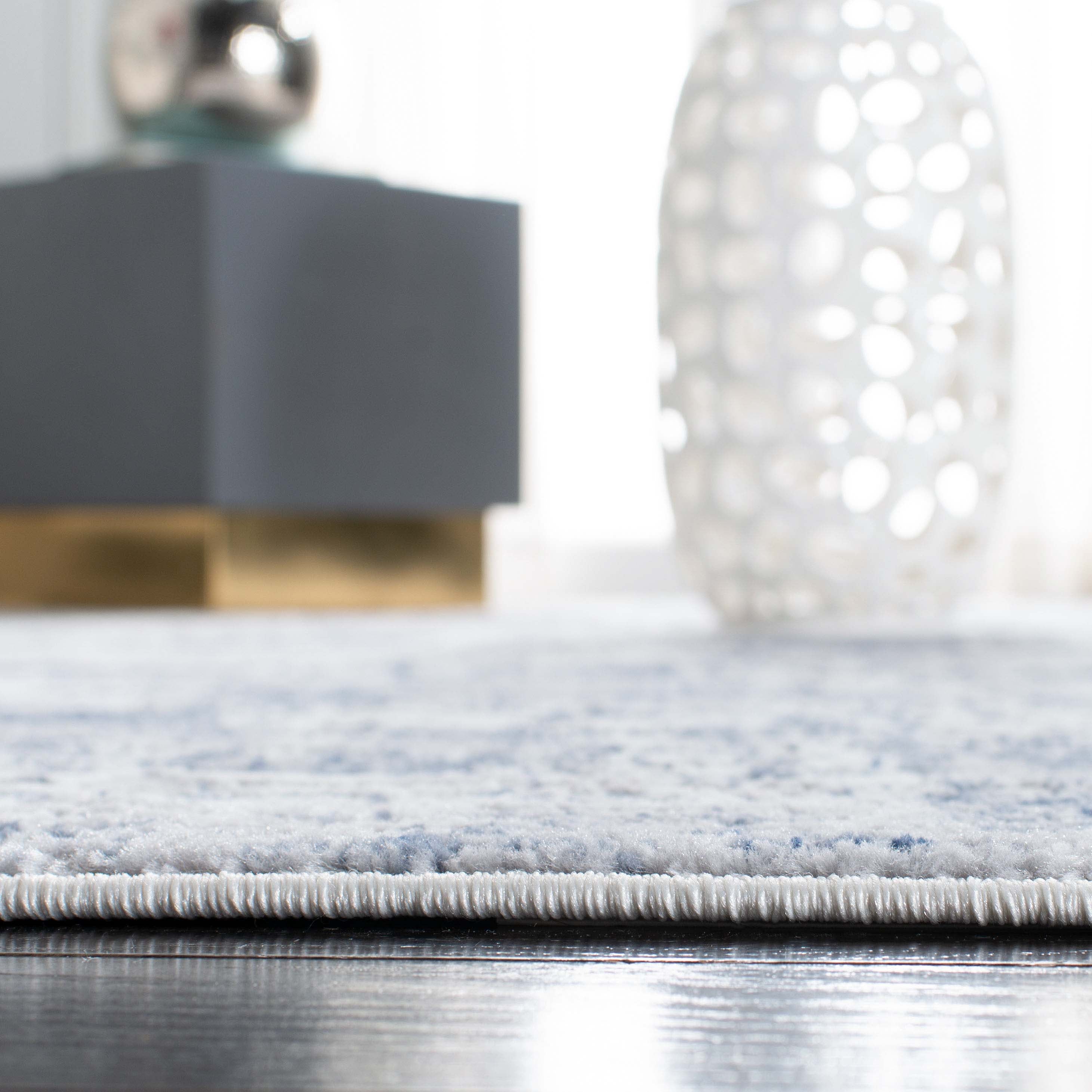 Safavieh AMELIA 786 Rug, ALA786 - NAVY / LIGHT GREY