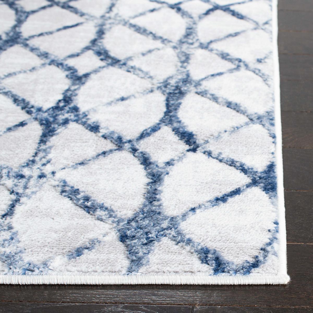 Safavieh AMELIA 792 Rug, ALA792 - GREY / NAVY