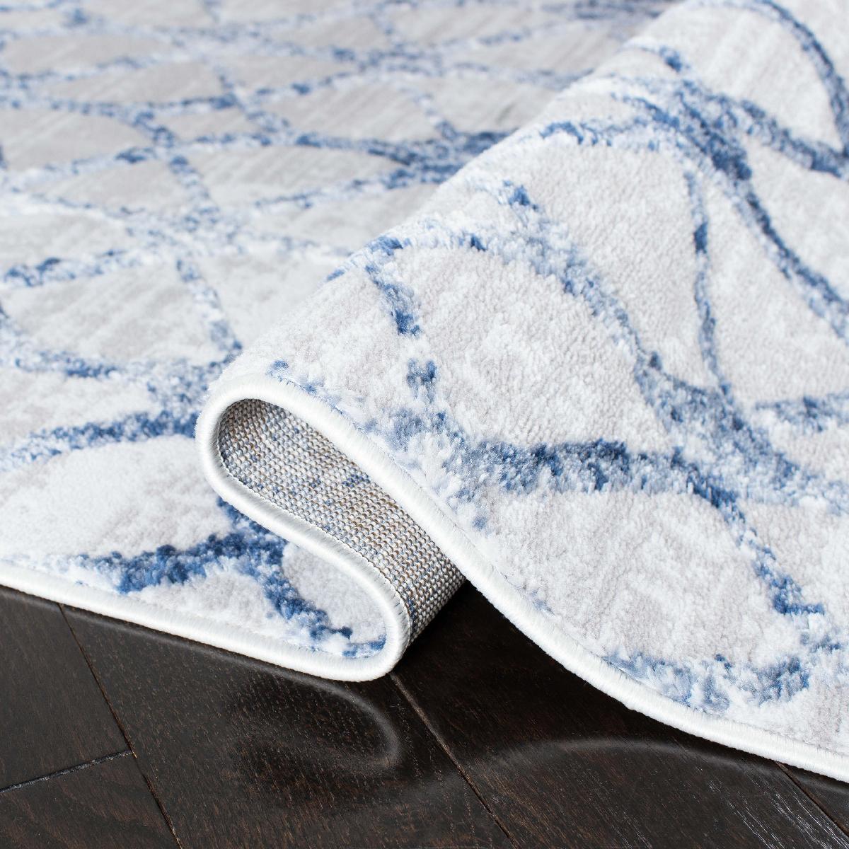 Safavieh AMELIA 792 Rug, ALA792 - GREY / NAVY