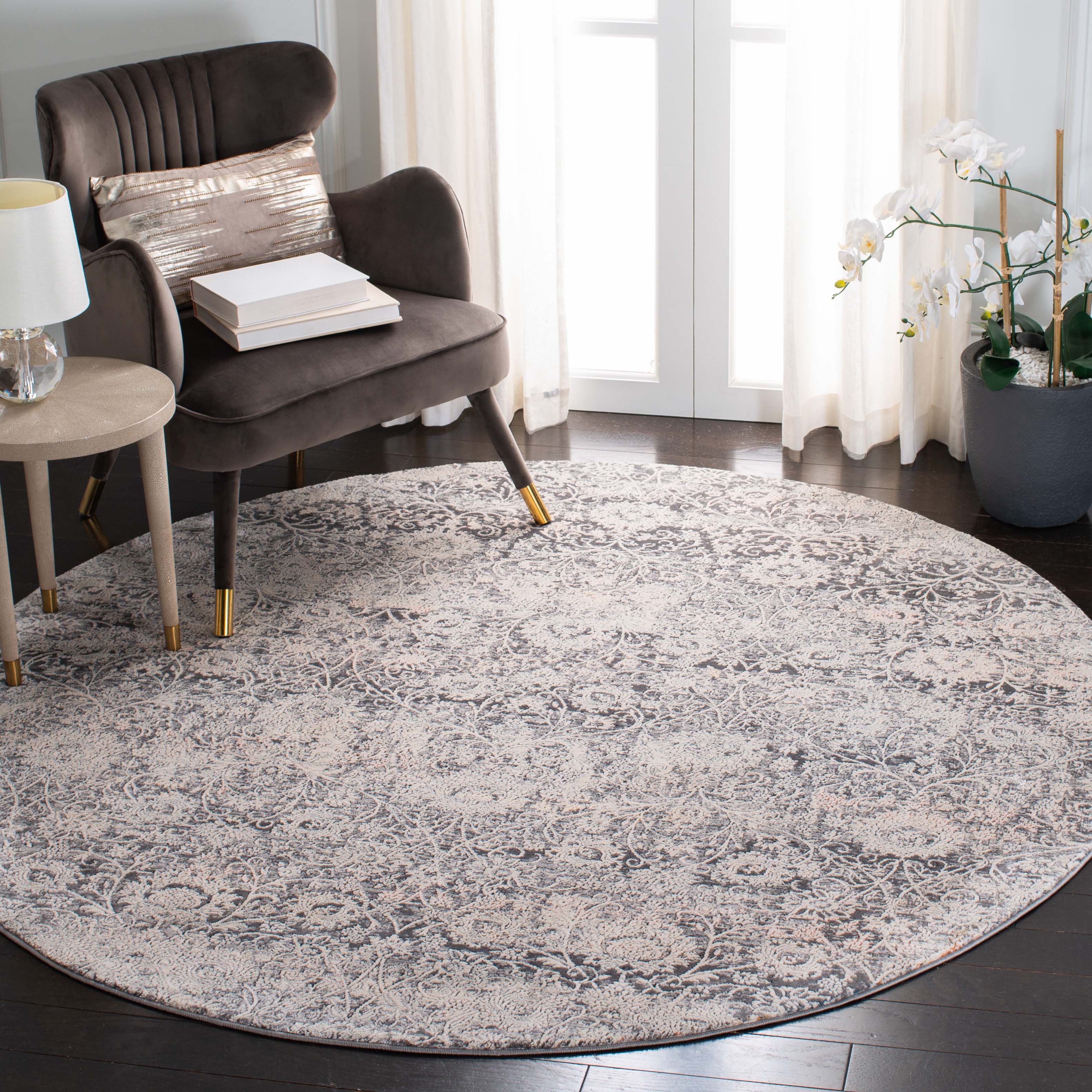 Safavieh Alhambra 617 617 Rug, ALH617 - Cream / Grey