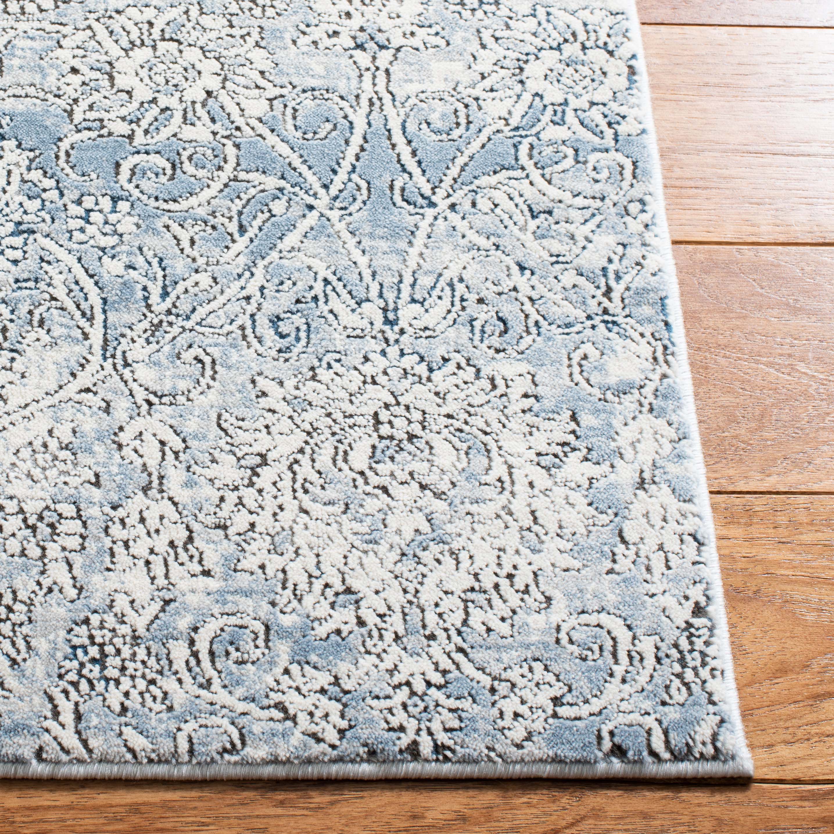 Safavieh Alhambra 617 617 Rug, ALH617 - Ivory / Blue