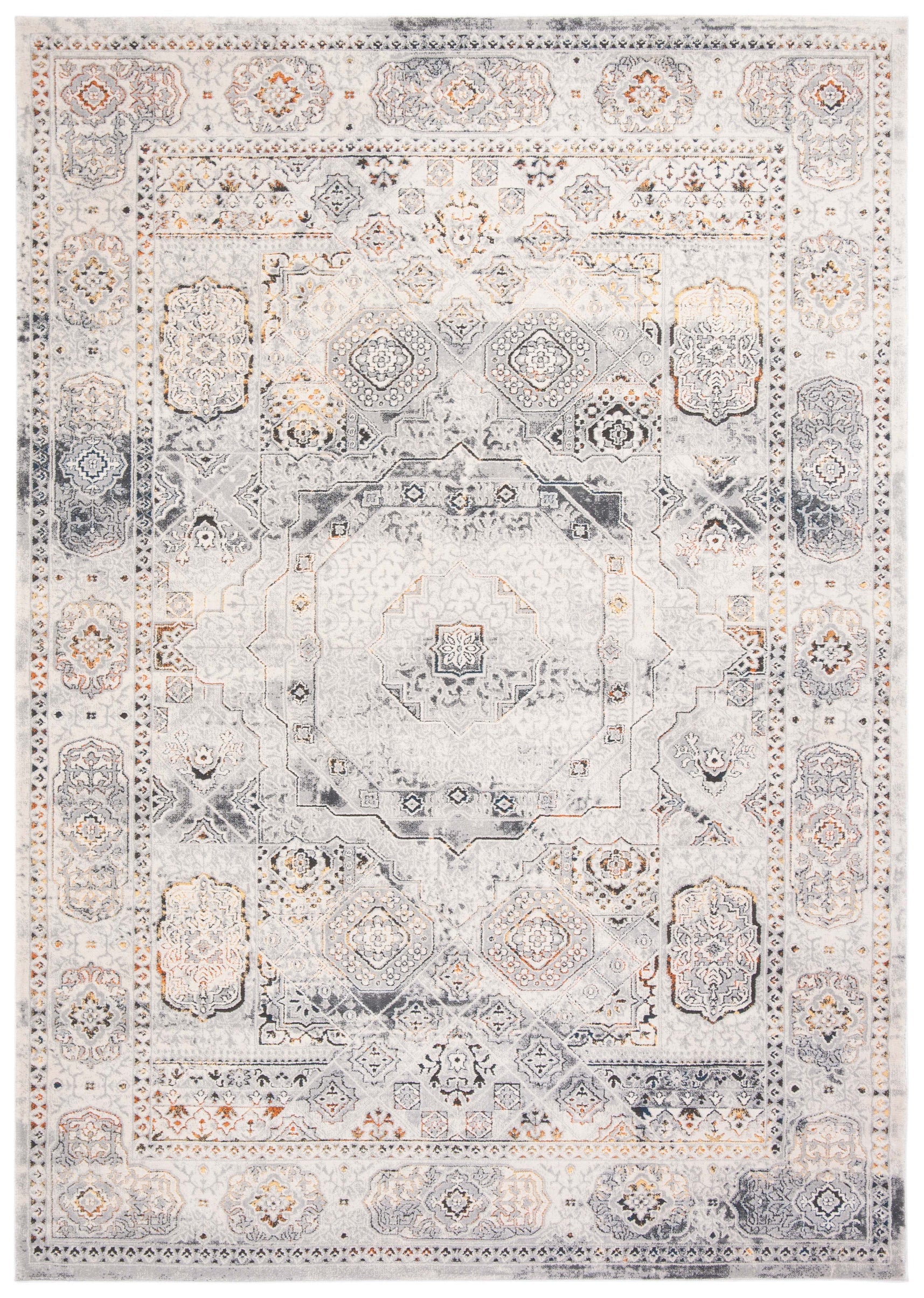 Safavieh Alhambra 629 629 Rug, ALH629 - Cream / Grey