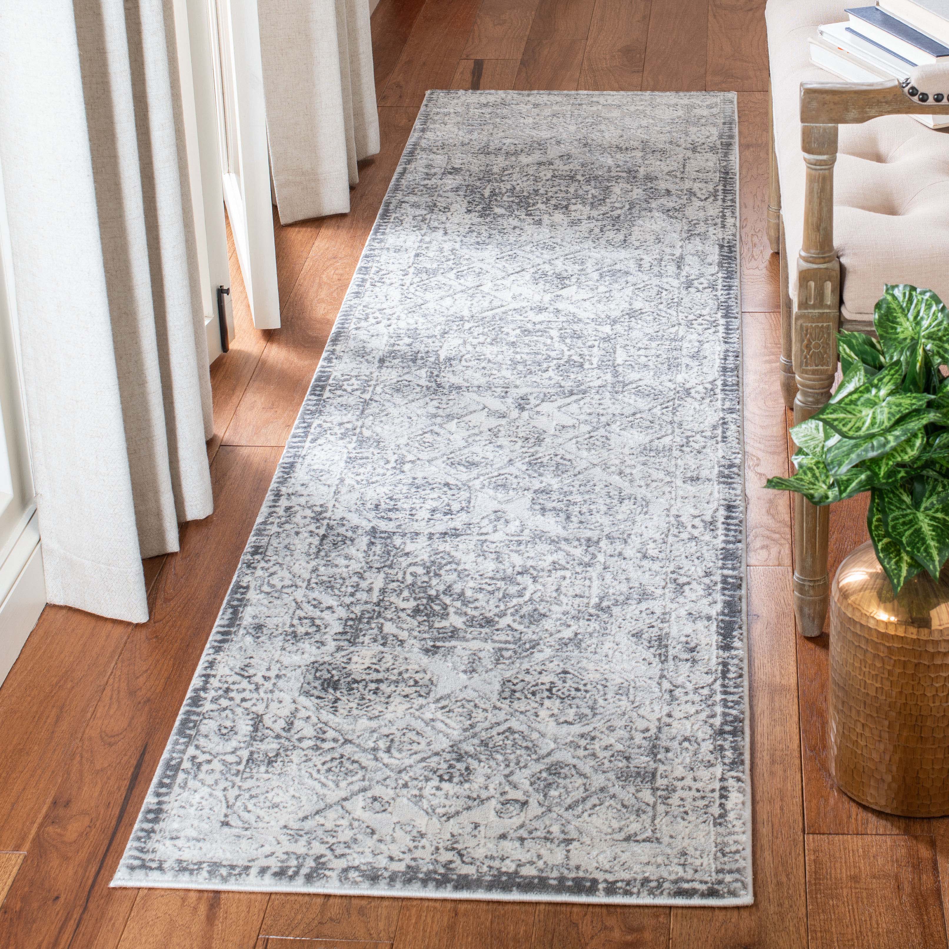Safavieh Alhambra 629 629 Rug, ALH629 - Dark Grey / Grey