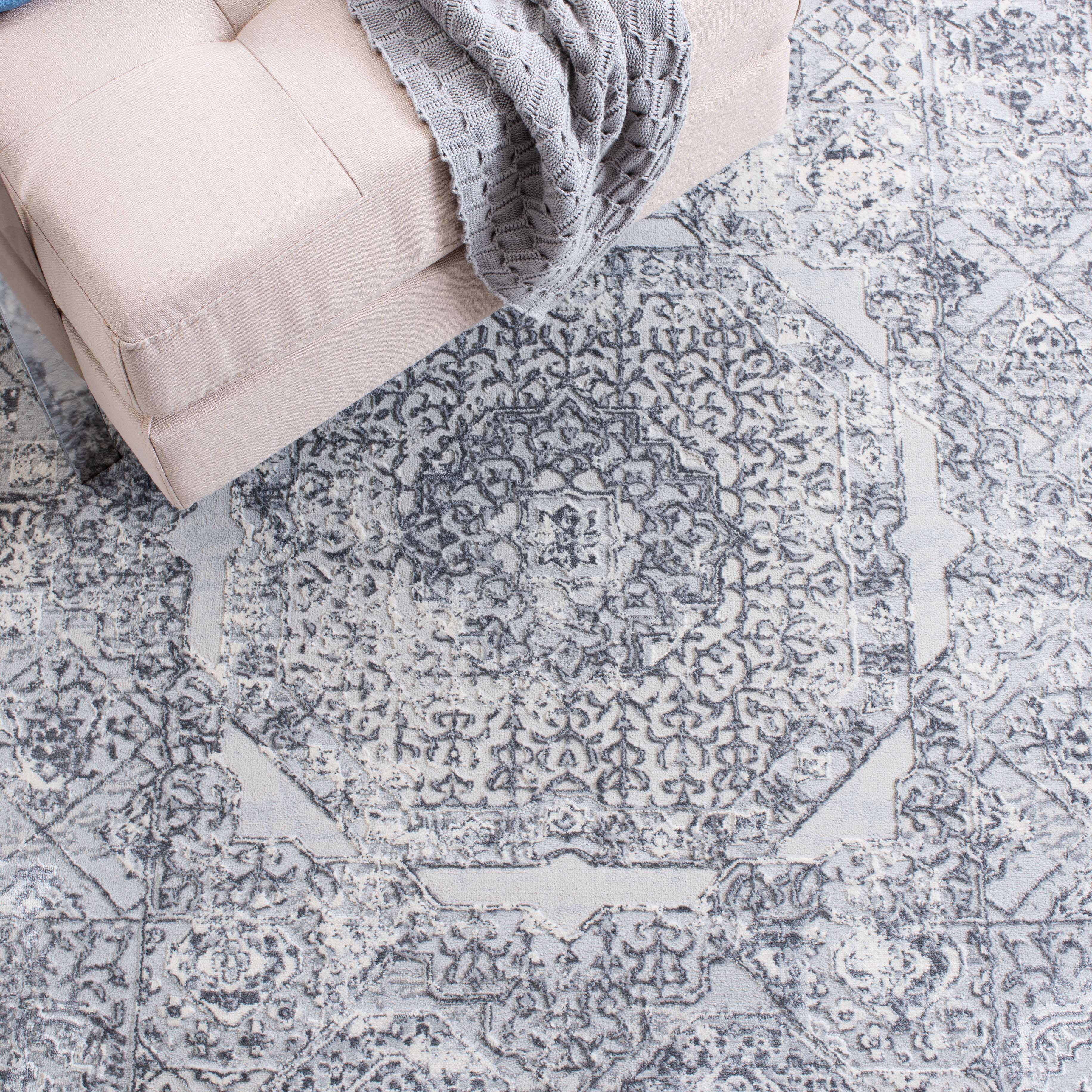 Safavieh Alhambra 629 629 Rug, ALH629 - Dark Grey / Grey