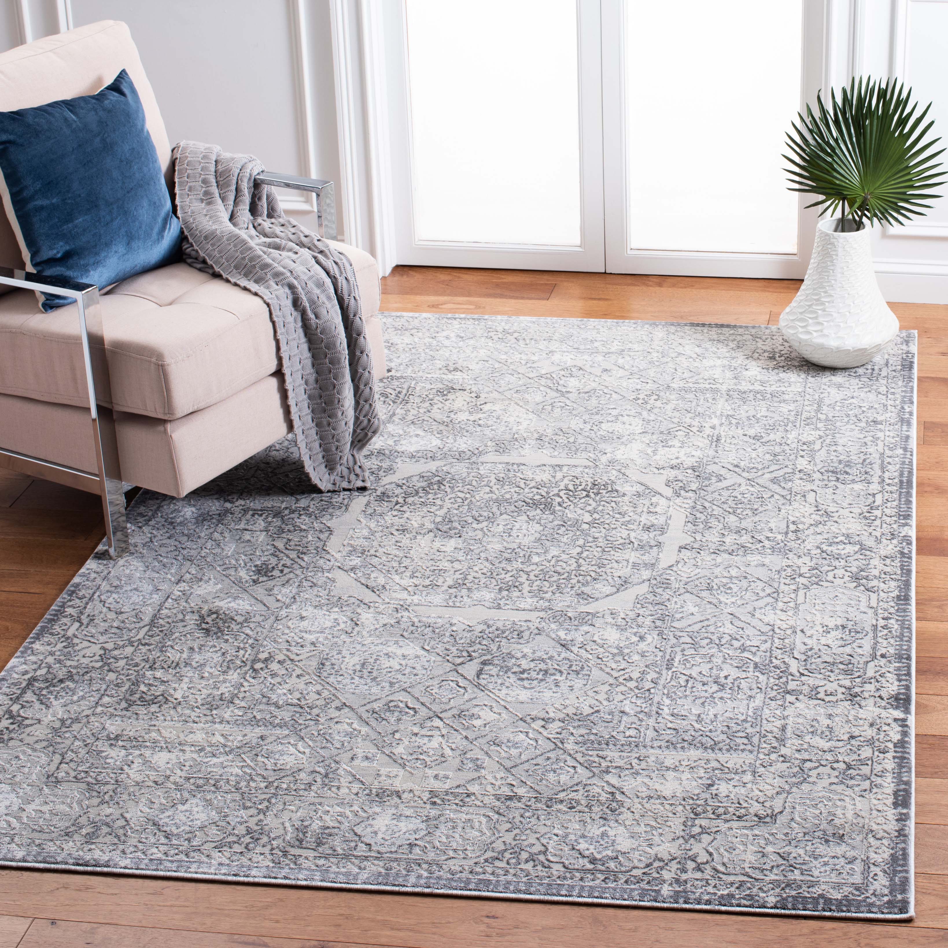 Safavieh Alhambra 629 629 Rug, ALH629 - Dark Grey / Grey