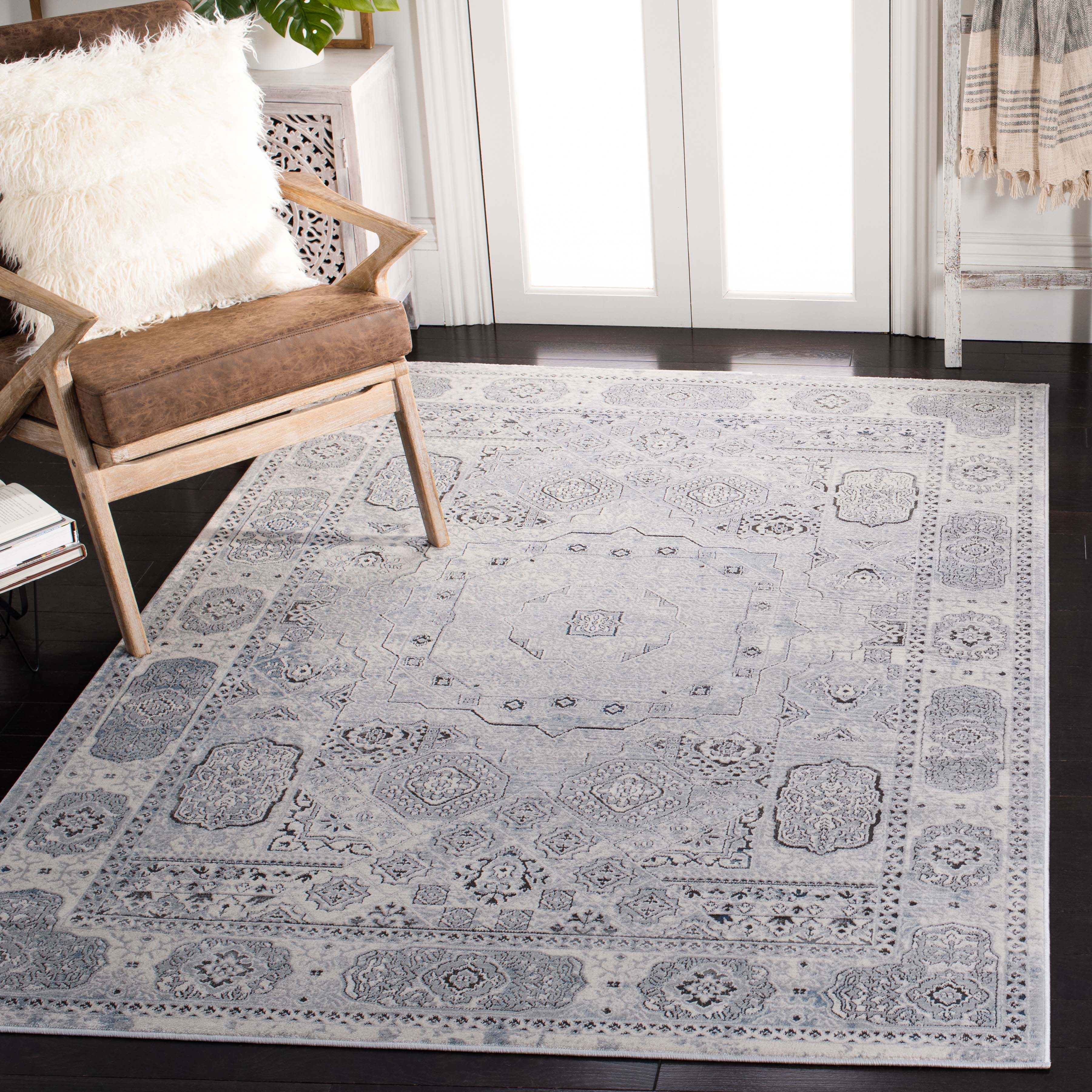 Safavieh Alhambra 629 629 Rug, ALH629 - Ivory / Grey