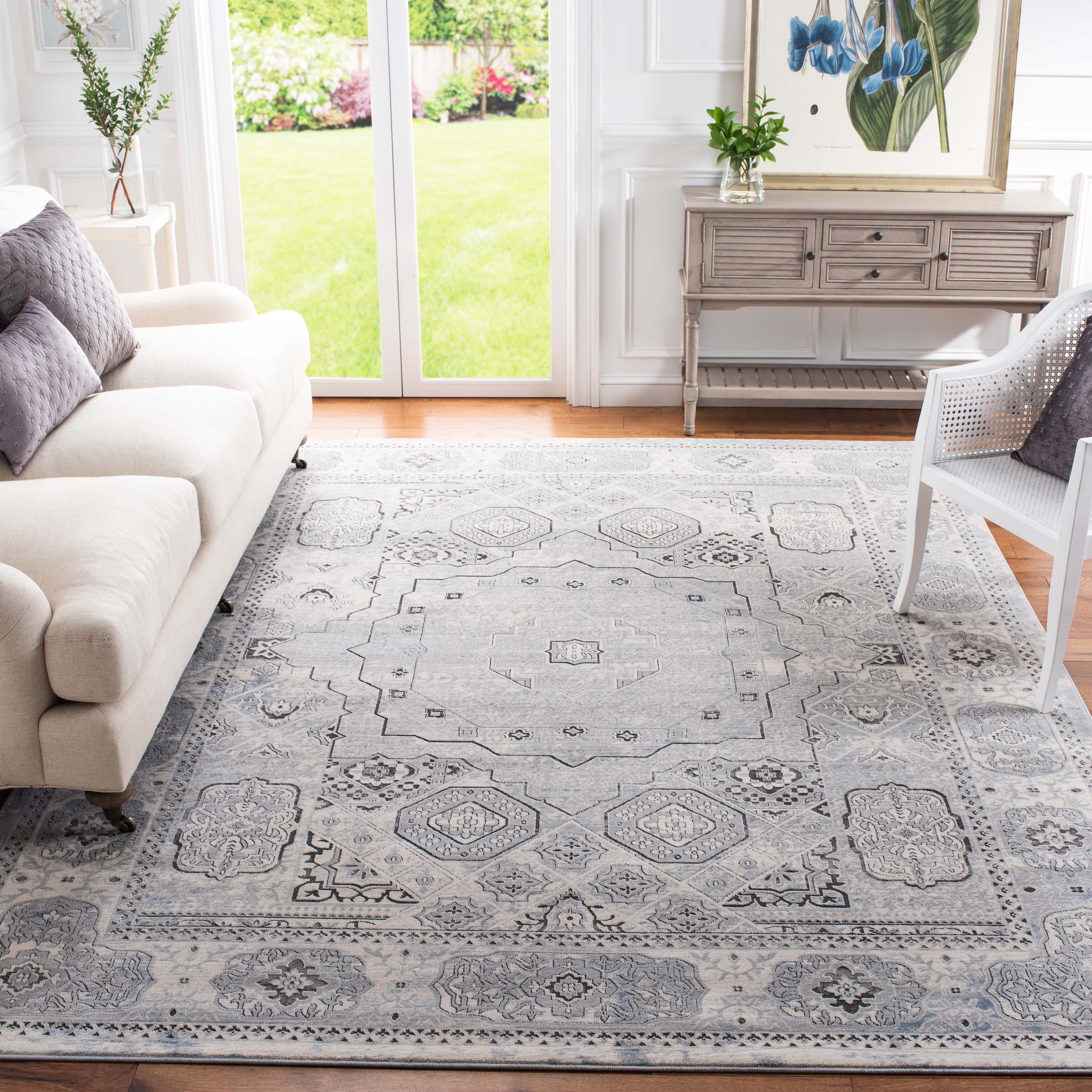 Safavieh Alhambra 629 629 Rug, ALH629 - Ivory / Grey