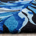 Safavieh Feather 121 Rug, ALR121 - Black / Blue