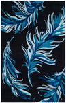 Safavieh Feather 121 Rug, ALR121 - Black / Blue