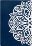 Safavieh Delilah 122 Rug, ALR122 - Navy / Ivory