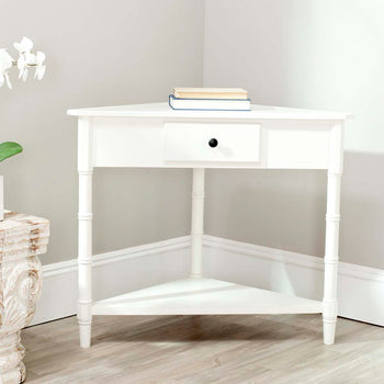 Safavieh Gomez Corner Table With Storage Drawer , AMH5709