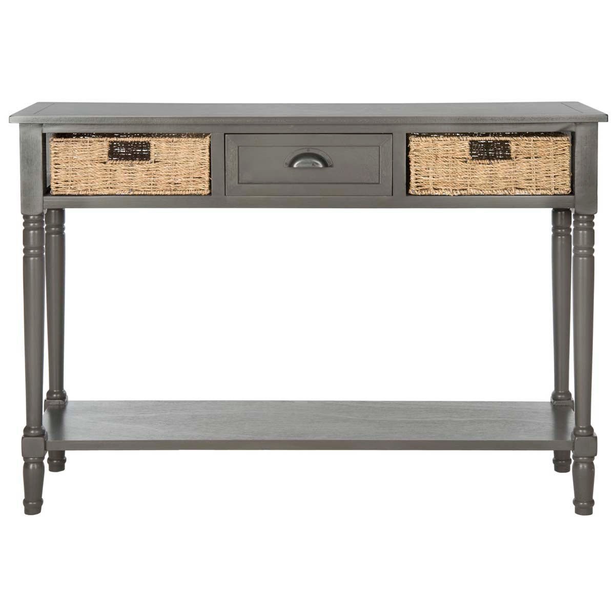 Safavieh Winifred Wicker Console Table With Storage , AMH5730