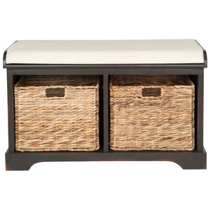 Safavieh Freddy Wicker Storage Bench , AMH5736