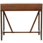 Safavieh Wyatt Writing Desk W/Pull Out , AMH6509 - Dark Teak