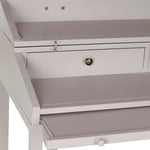 Safavieh Wyatt Writing Desk W/Pull Out , AMH6509 - Quartz Grey