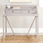 Safavieh Wyatt Writing Desk W/Pull Out , AMH6509 - Quartz Grey