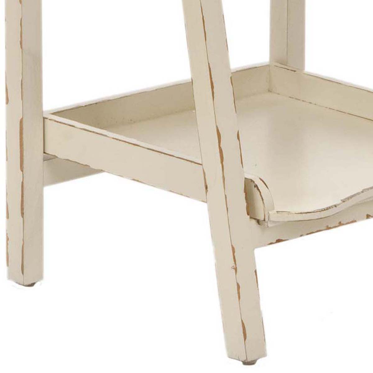 Safavieh Asher Leaning 5 Tier Etagere , AMH6537 - Distressed Ivory