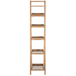 Safavieh Asher Leaning 5 Tier Etagere , AMH6537 - Oak