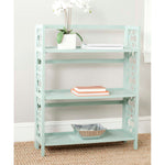 Safavieh Natalie 3 Tier Low Bookcase , AMH6565 - Celadon