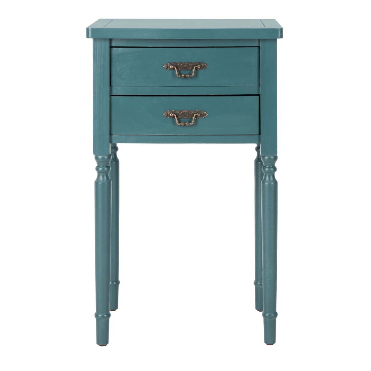 Safavieh Marilyn End Table With Storage Drawers , AMH6575 - Teal