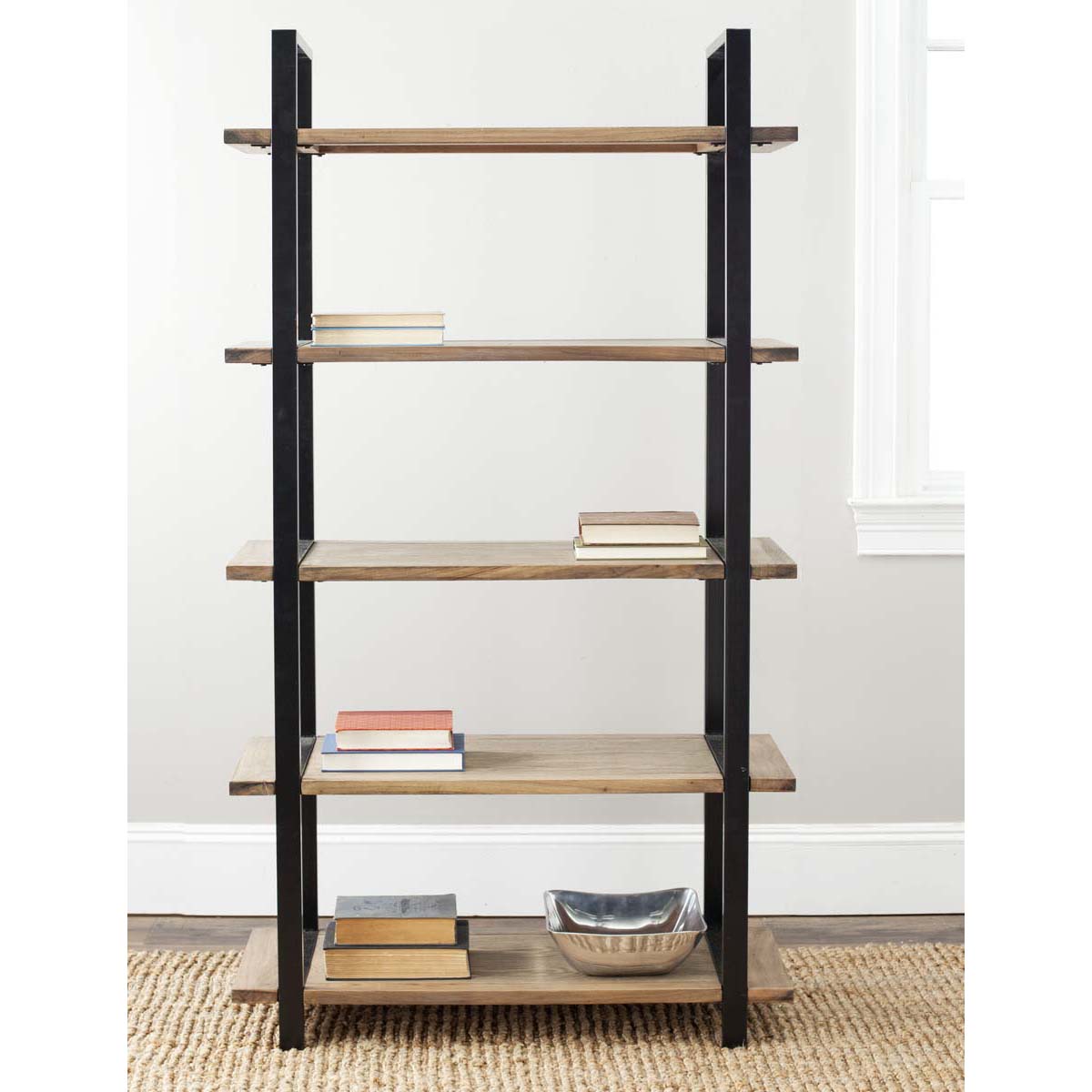 Safavieh Scott 5 Tier Etagere , AMH6590 - Oak