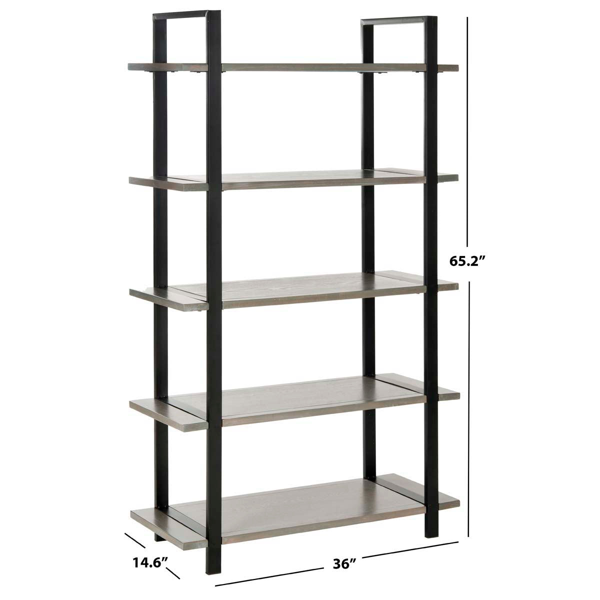 Safavieh Scott 5 Tier Etagere , AMH6590 - Ash Grey