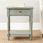 Safavieh Tami Nightstand With Storage Drawer , AMH6604 - Ash Grey