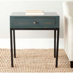 Safavieh Adena End Table With Storage Drawer , AMH6612 - Dark Teal