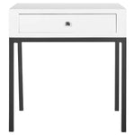 Safavieh Adena End Table With Storage Drawer , AMH6612 - White