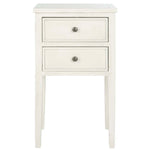 Safavieh Toby Nightstand With Storage Drawers , AMH6625 - White Birch