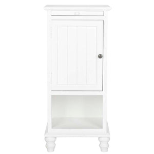 Safavieh Jezabel One Cabinet End Table W/ Pull Out Tray , AMH6633