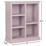 Safavieh Maralah Bookcase , AMH6634 - Grey Mauve