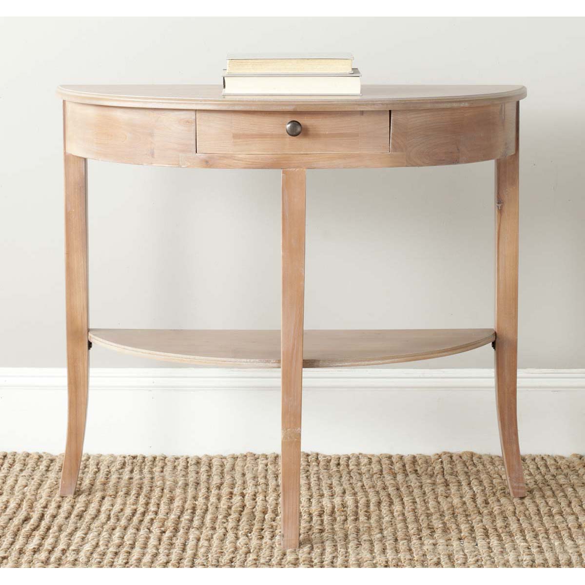 Safavieh Alex Console , AMH6638 - Honey Natural