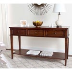 Safavieh Manelin Console With Storage Drawers , AMH6641 - Sepia