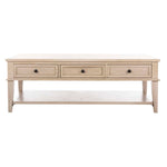 Safavieh Manelin Coffee Table With Storage Drawers , AMH6642 - White Washed