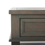 Safavieh Manelin Coffee Table With Storage Drawers , AMH6642 - Ash Grey