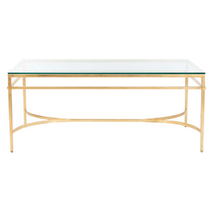 Safavieh Couture Abelard Glass Cocktail Table, AMH8303
