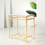 Safavieh Couture Moriah Gold Leaf Accent Table