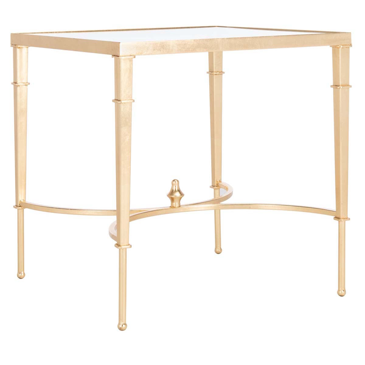 Safavieh Couture Mendez Gold Leaf Accent Table