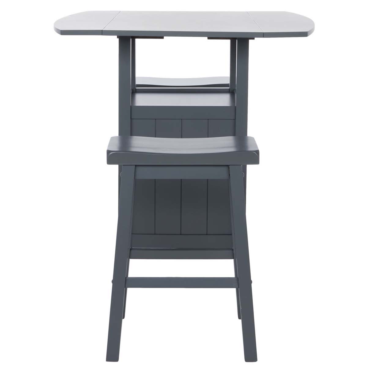 Safavieh  Emeric 3 Pc Set Drop Leaf Pub Table, AMH8504 - Grey