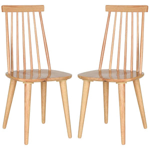 Safavieh Burris 17''H Spindle Side Chair (Set of 2), AMH8511