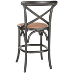 Safavieh Franklin X Back Counter Stool , AMH9504 - Black