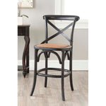 Safavieh Franklin X Back Counter Stool , AMH9504 - Black