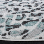 Safavieh Amsterdam 187 Rug, AMS187 - Ivory / Teal