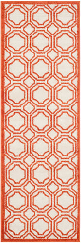 Ivory / Orange