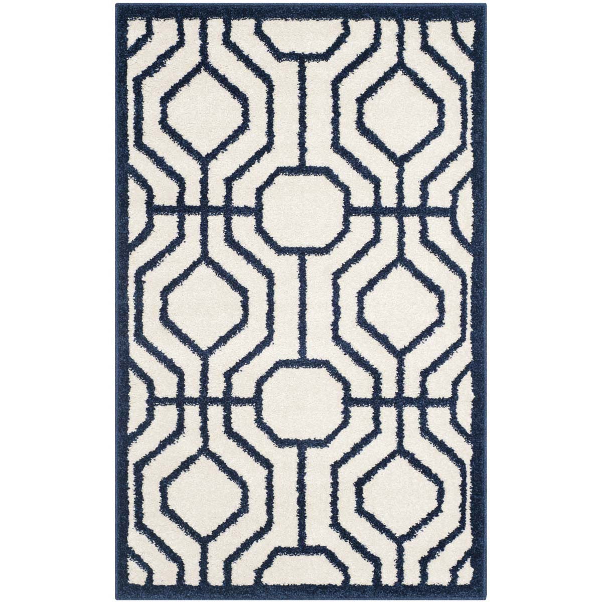 Ivory / Navy
